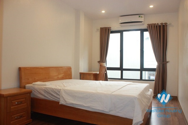 Small and cozy apartment  with outdoor balcony for rent in Cau Giay, Hanoi